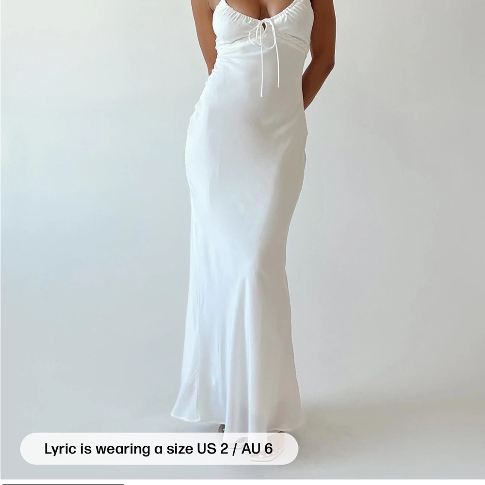 Princess Polly Ivory “Emily” Maxi Dress